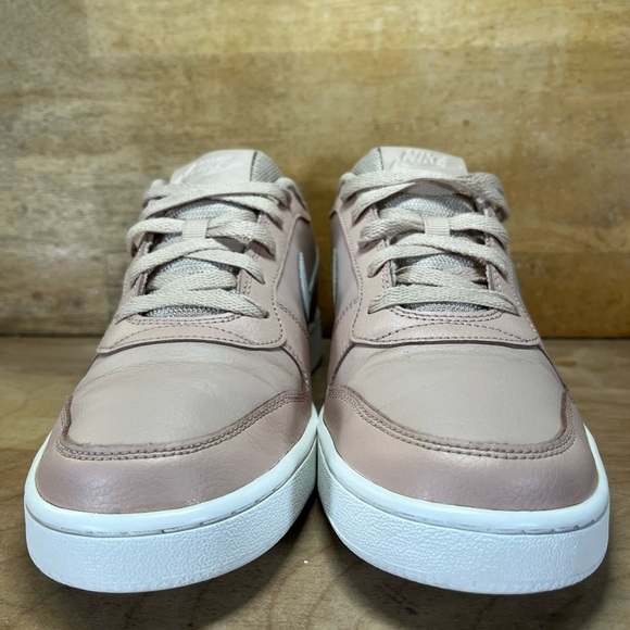 Nike Ebernon Low Womens Size 9.5 Shoes Sneakers Particle Beige/Desert Sand - Picture 2 of 8